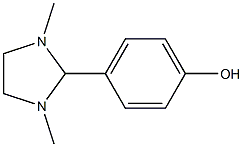 4-(1,3-Dimethyl-2-imidazolidinyl)phenol 结构式