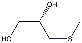 [S,(+)]-3-(Methylthio)-1,2-propanediol 结构式