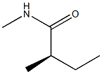 [R,(-)]-N,2-Dimethylbutyramide 结构式