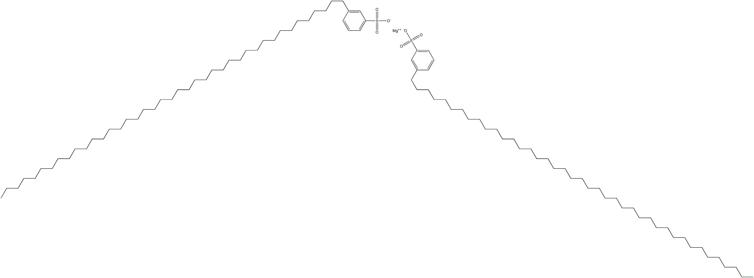Bis[3-(hentetracontan-1-yl)benzenesulfonic acid]magnesium salt 结构式