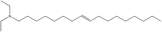 N,N-Diethyl-8-heptadecen-1-amine 结构式