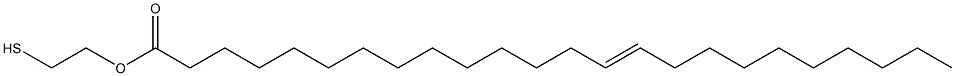 14-Tetracosenoic acid 2-mercaptoethyl ester 结构式