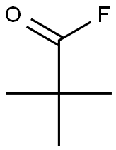 Pivalic acid fluoride 结构式