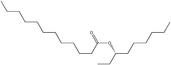 (-)-Lauric acid [(S)-nonane-3-yl] ester 结构式