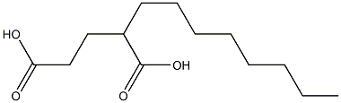 2-Octylpentanedioic acid 结构式