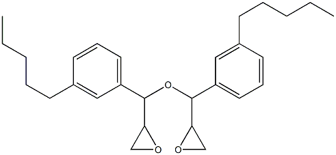 3-Pentylphenylglycidyl ether 结构式