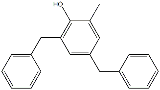 4,6-Dibenzyl-o-cresol 结构式