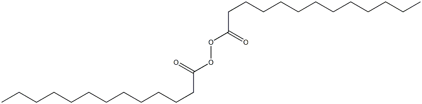 Ditridecanoyl peroxide 结构式