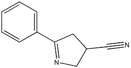 4-Cyano-2-phenyl-1-pyrroline 结构式