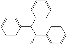 [R,(+)]-1,1,2-Triphenylpropane 结构式