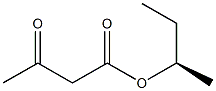 Acetoacetic acid (R)-1-methylpropyl ester 结构式