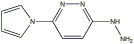 1-[6-(1H-Pyrrol-1-yl)pyridazin-3-yl]hydrazine 结构式