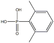 (2,6-Dimethylphenyl)phosphonic acid 结构式