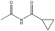 N-Acetylcyclopropanecarboxamide 结构式