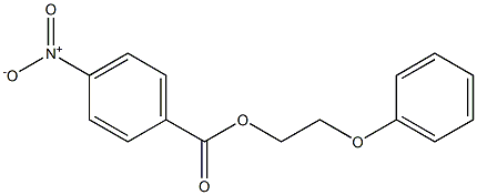 p-Nitrobenzoic acid 2-phenoxyethyl ester 结构式