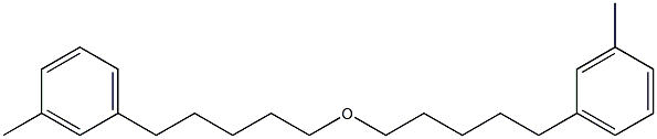 3-Methylphenylpentyl ether 结构式