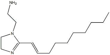 1-(2-Aminoethyl)-2-(1-decenyl)-2-imidazoline 结构式