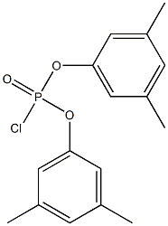 Chlorophosphonic acid=bis(3,5-xylyl) ester 结构式