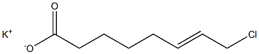 8-Chloro-6-octenoic acid potassium salt 结构式