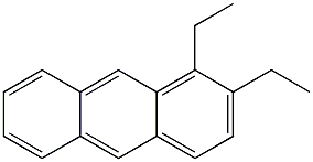 1,2-Diethylanthracene 结构式