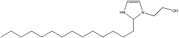 2-Tetradecyl-4-imidazoline-1-ethanol 结构式