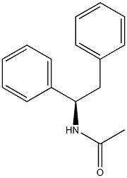 (+)-N-[(R)-1,2-Diphenylethyl]acetamide 结构式