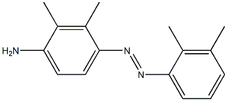 4-(2,3-Xylylazo)-2,3-dimethylbenzenamine 结构式