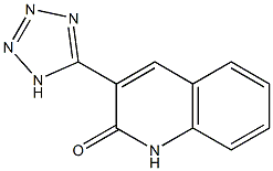 3-(1H-Tetrazol-5-yl)-2(1H)-quinolinone 结构式