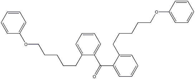 (5-Phenoxypentyl)phenyl ketone 结构式