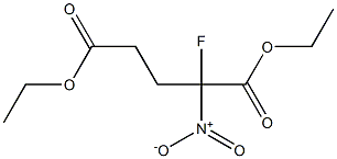 2-Fluoro-2-nitroglutaric acid diethyl ester 结构式