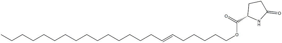 (S)-5-Oxopyrrolidine-2-carboxylic acid 6-docosenyl ester 结构式