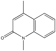 1,4-Dimethyl-1,2-dihydroquinoline-2-one 结构式