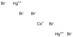 Cesium dimercury(II) pentabromide 结构式