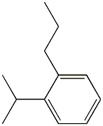 1-Isopropyl-2-propylbenzene 结构式