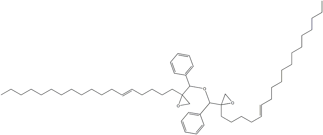 2-(5-Octadecenyl)phenylglycidyl ether 结构式