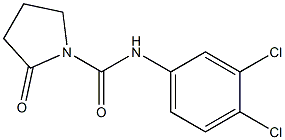 1-(3,4-Dichlorophenylcarbamoyl)-2-pyrrolidone 结构式