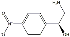 (S)-2-Amino-1-(4-nitrophenyl)ethanol 结构式