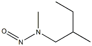 N-Nitroso-N-(2-methylbutyl)methylamine 结构式