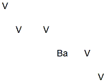 Pentavanadium barium 结构式