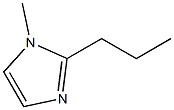 1-Methyl-2-propyl-1H-imidazole 结构式