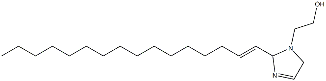 2-(1-Hexadecenyl)-3-imidazoline-1-ethanol 结构式