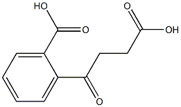 2-(4-Hydroxy-1,4-dioxobutyl)benzoic acid 结构式