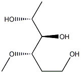 (3S,4R,5R)-3-Methoxyhexane-1,4,5-triol 结构式