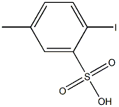 2-Iodo-5-methylbenzenesulfonic acid 结构式