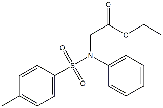 N-Tosyl-L-phenylglycine ethyl ester 结构式