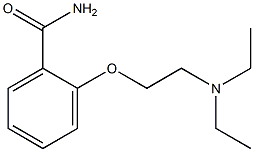 2-[2-(Diethylamino)ethoxy]benzamide 结构式