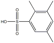 2,3,5-Trimethylbenzenesulfonic acid 结构式