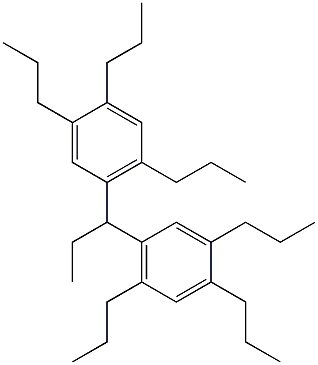 5,5'-Propylidenebis(1,2,4-tripropylbenzene) 结构式