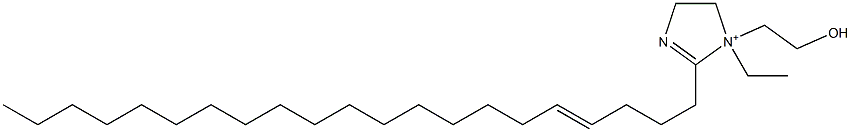 1-Ethyl-2-(4-henicosenyl)-1-(2-hydroxyethyl)-2-imidazoline-1-ium 结构式