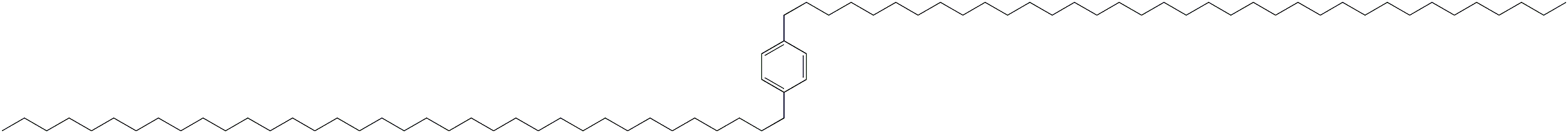 1,4-Di(hexatriacontan-1-yl)benzene 结构式